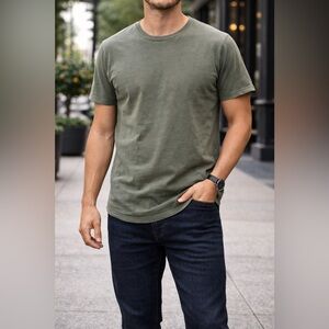 Country Road Green Cotton Fabric
B4